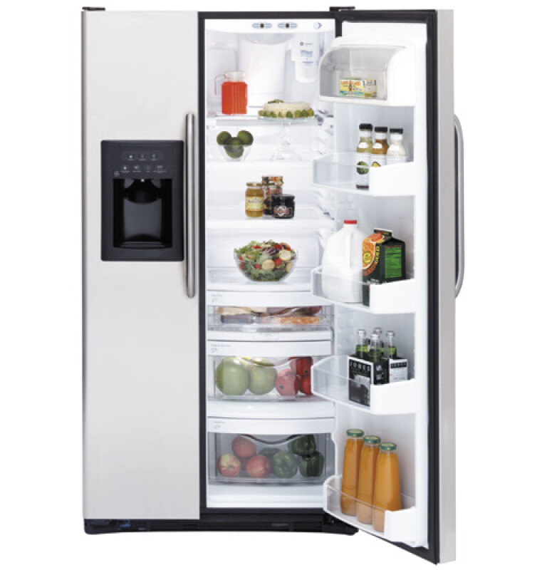 25.4 Cu. Ft. Stainless Side-by-Side Refrigerator GSS25LSQSS