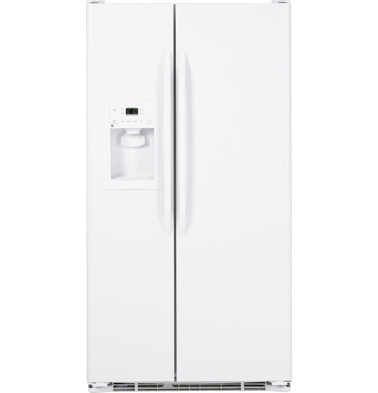 25.4 Cu. Ft. Side-By-Side Refrigerator with Dispenser GSS25QGTWW, product image 2 of 3