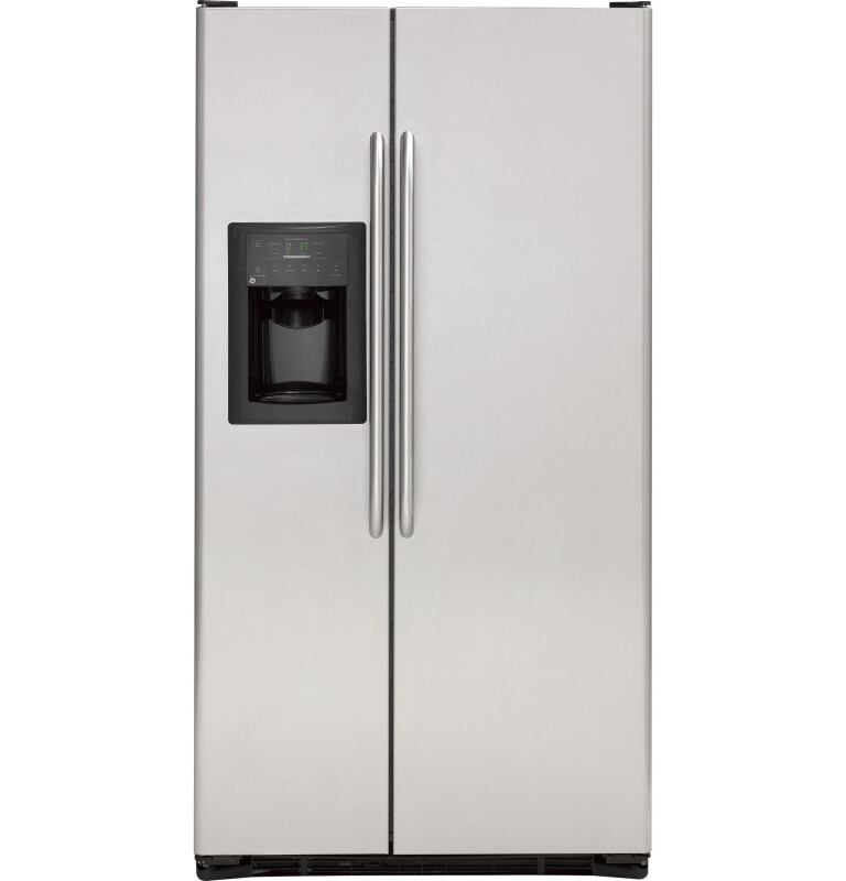 25.4 Cu. Ft. Capacity Side-By-Side Refrigerator with Dispenser GSS25QSTSS, product image 2 of 3