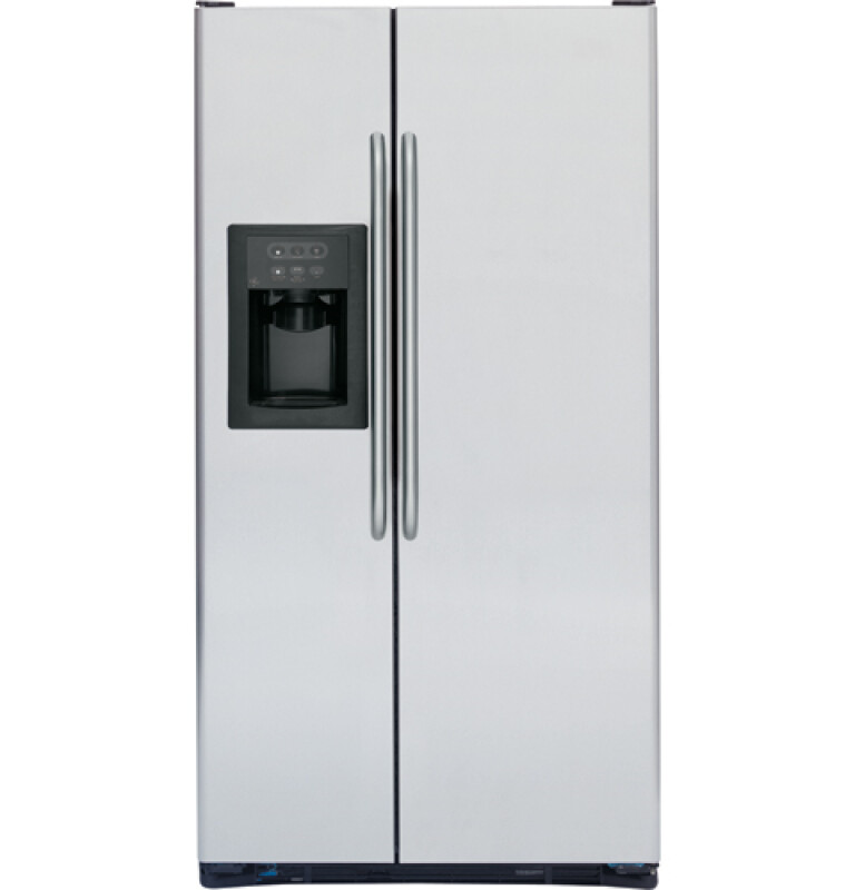 25.4 Cu. Ft. Stainless Side-By-Side Refrigerator with Dispenser GSS25SGSSS, product image 2 of 4
