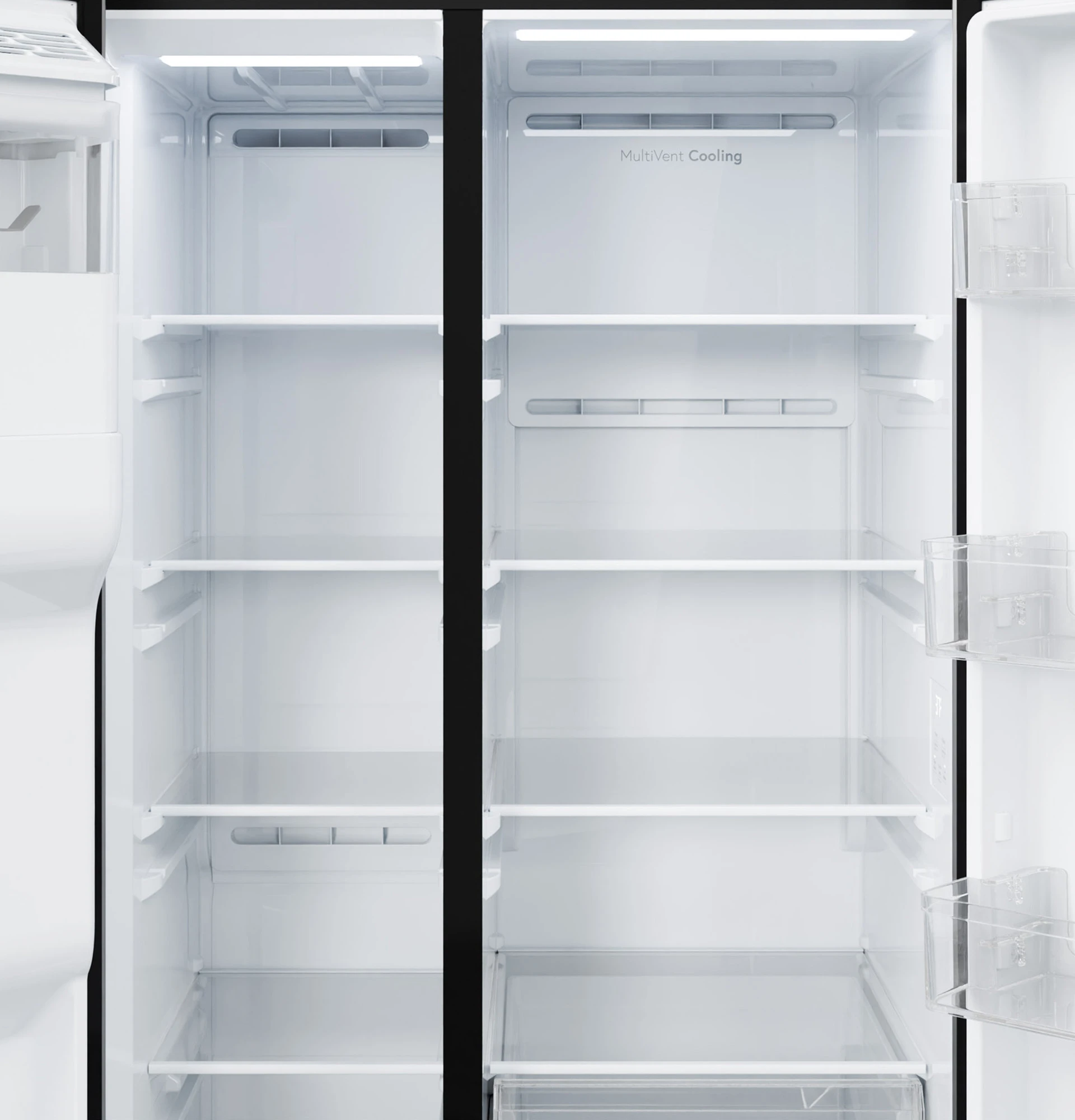 27.9 Cu. Ft. Side-By-Side Refrigerator with Extra Tall Dispenser and In-Door Icemaker GSS28NGYBB