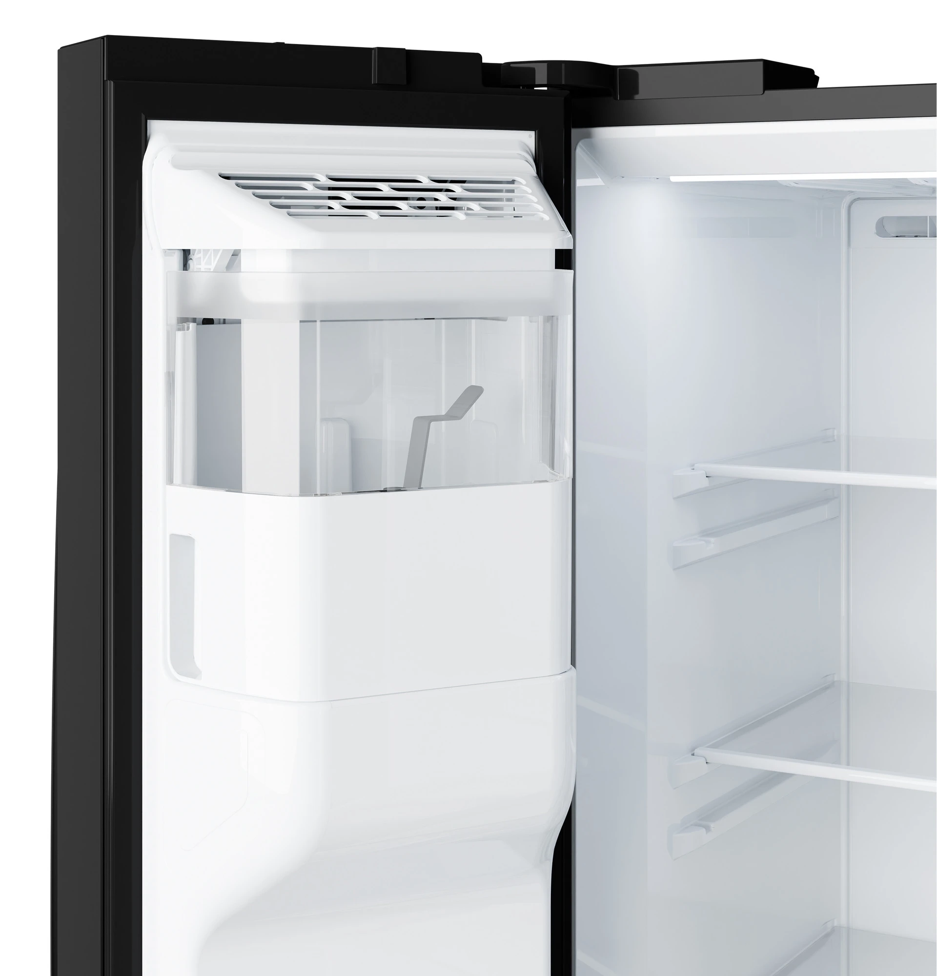 27.9 Cu. Ft. Side-By-Side Refrigerator with Extra Tall Dispenser and In-Door Icemaker GSS28NGYBB