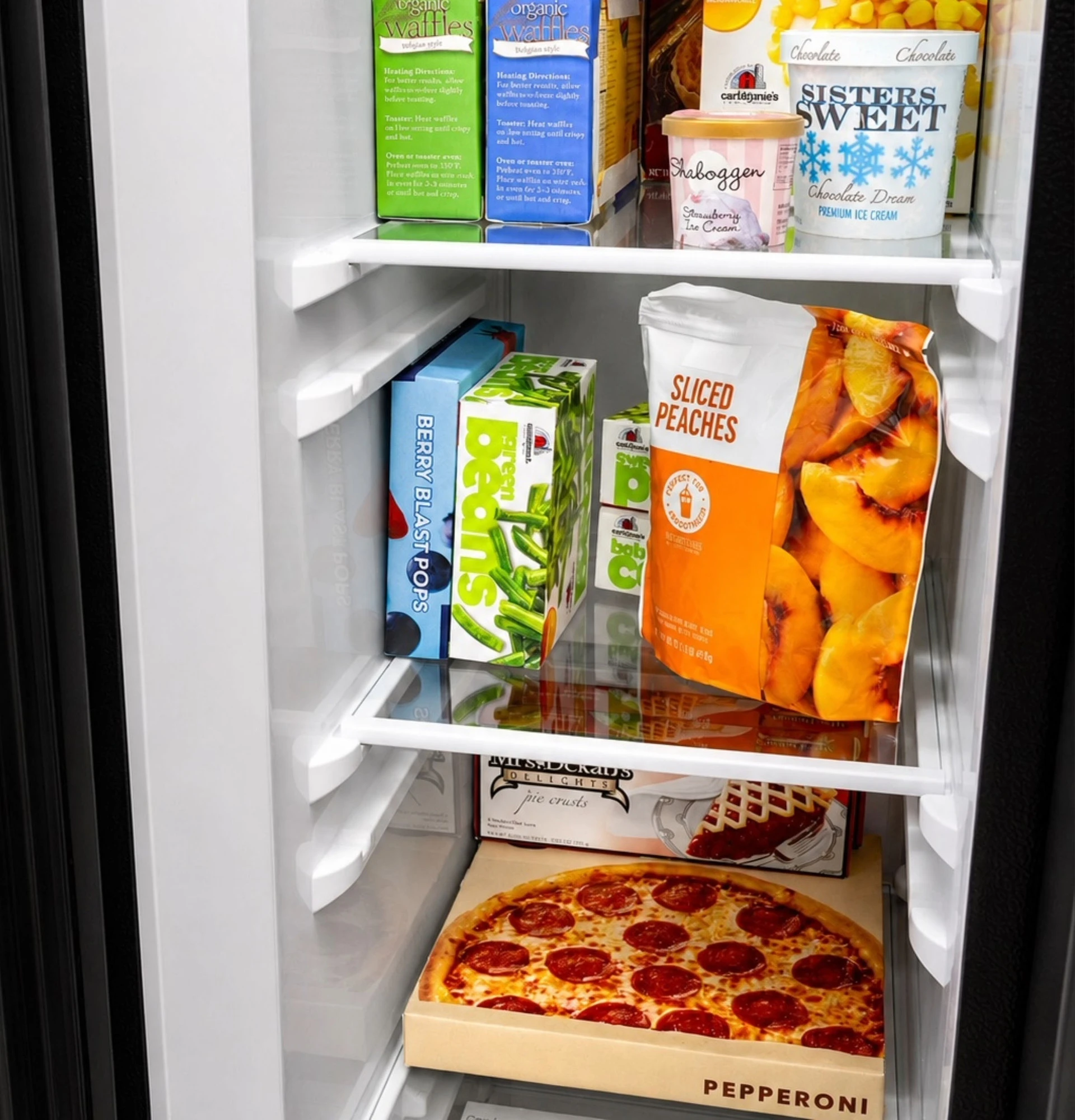 27.9 Cu. Ft. Side-By-Side Refrigerator with Extra Tall Dispenser and In-Door Icemaker GSS28NGYBB