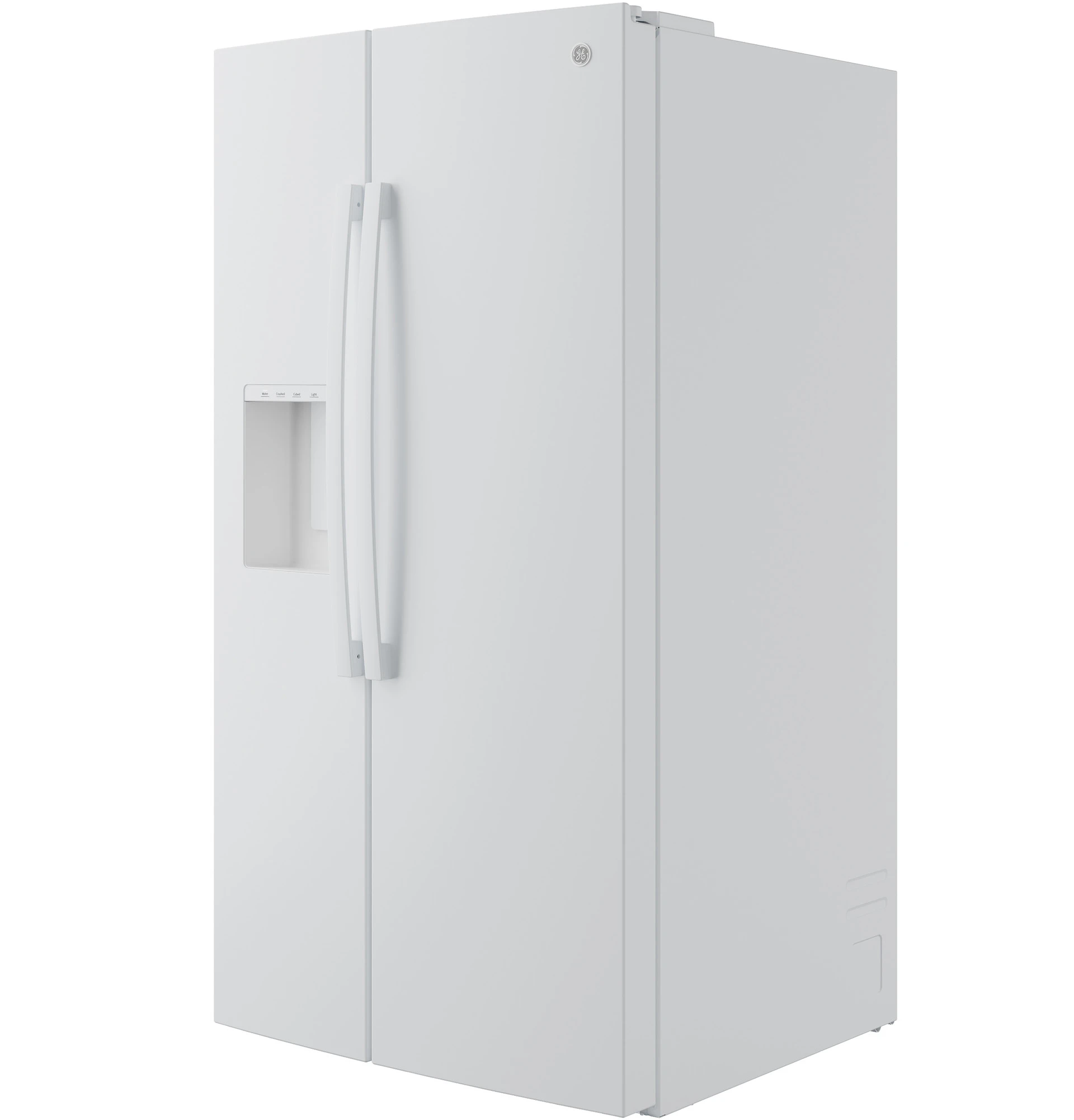 27.9 Cu. Ft. Side-By-Side Refrigerator with Extra Tall Dispenser and In-Door Icemaker GSS28NGYWW