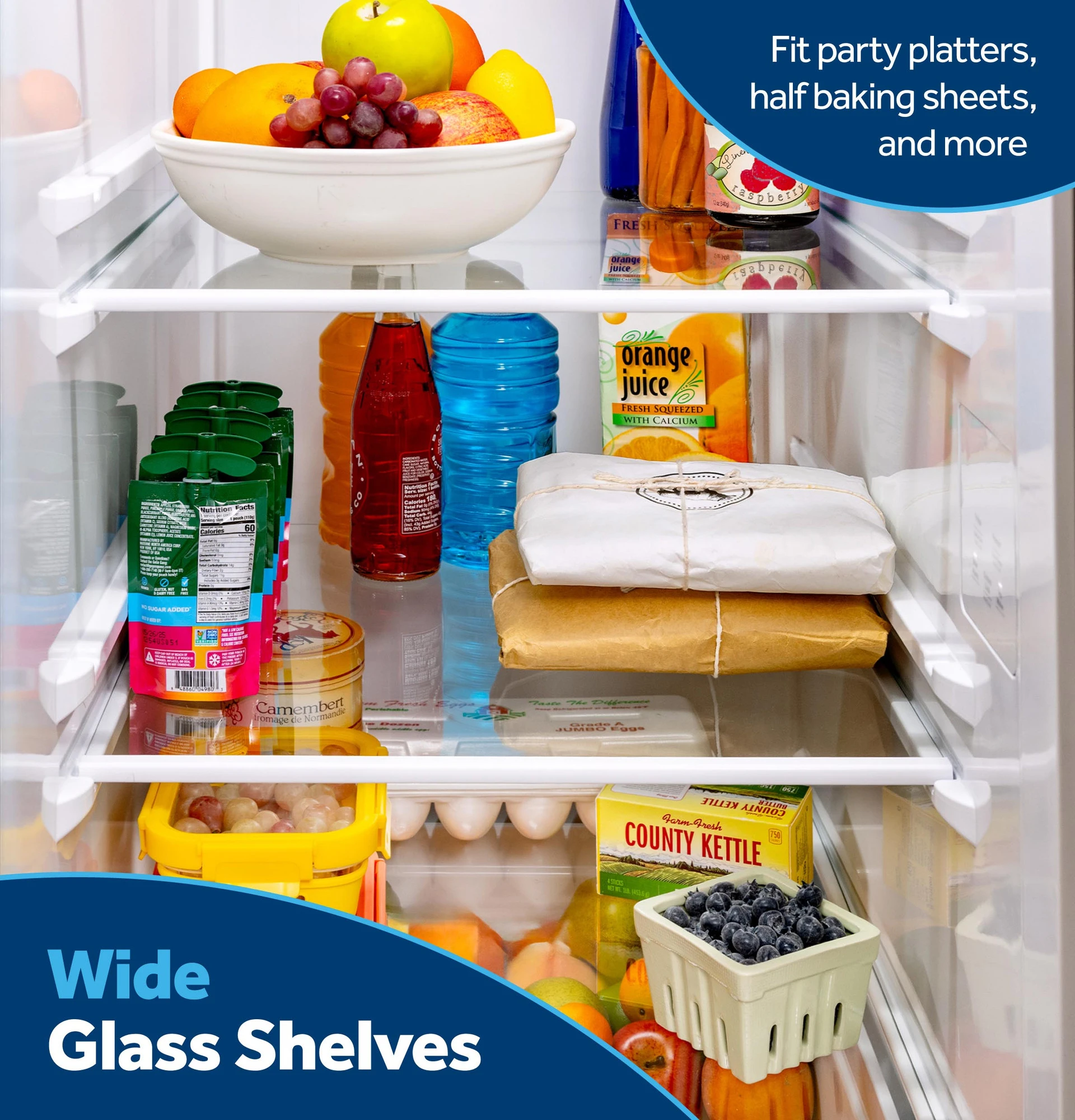 Ge® 27.9 Cu. Ft. Side-by-side Refrigerator With Extra Tall Dispenser And In-door Icemaker GSS28NYYFS