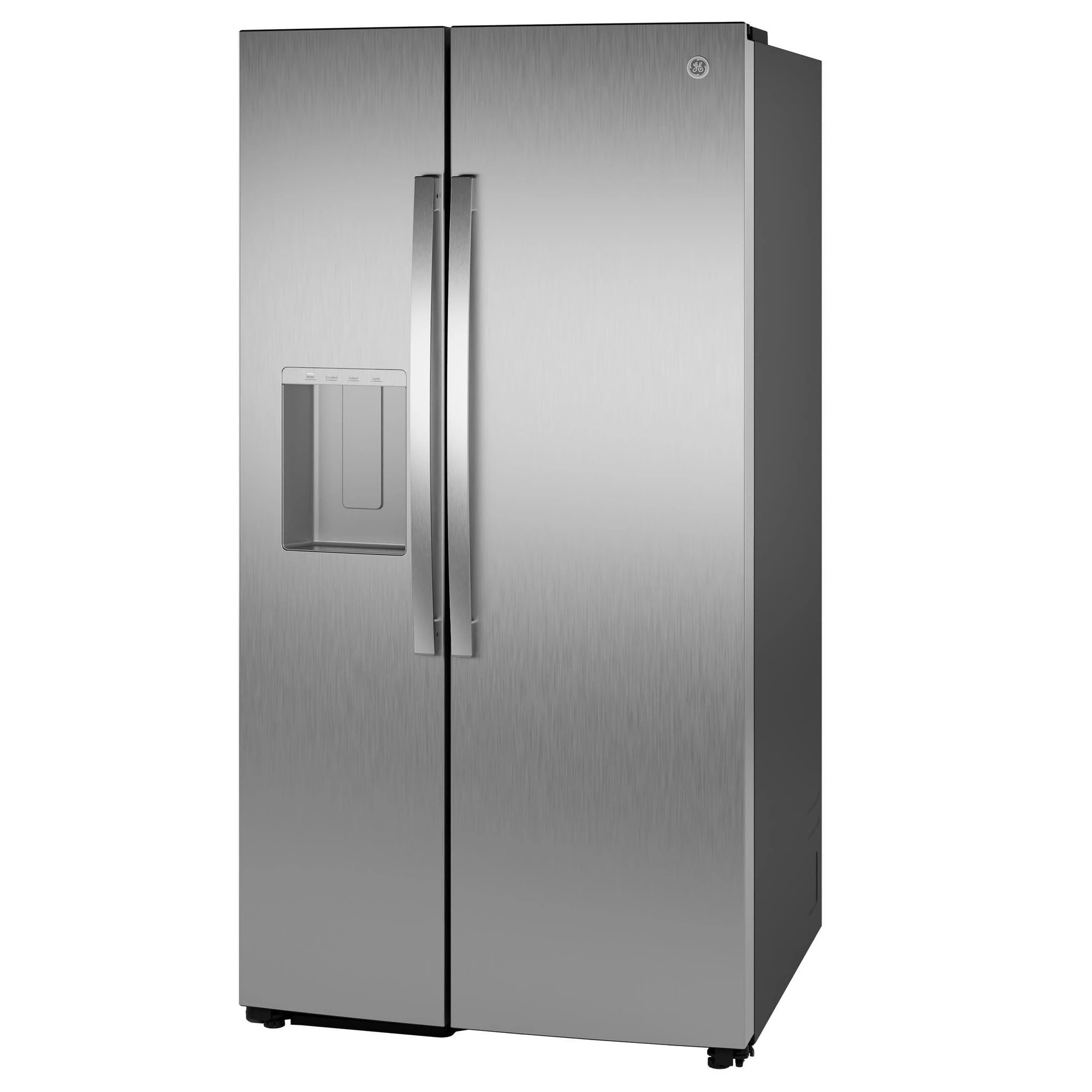 Ge® 27.9 Cu. Ft. Side-by-side Refrigerator With Extra Tall Dispenser And In-door Icemaker GSS28NYYFS