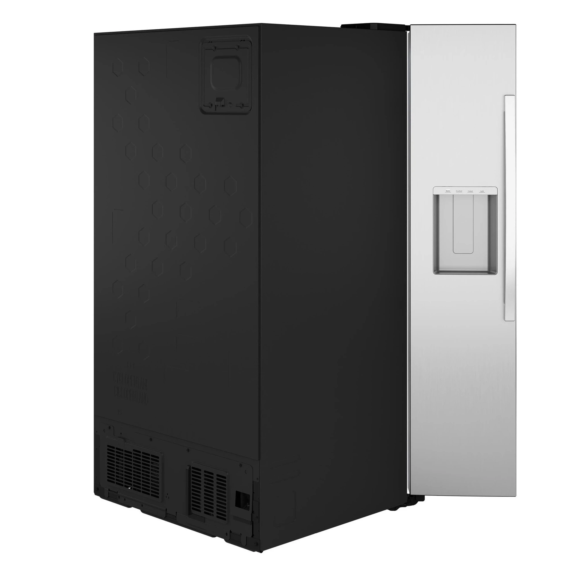 Ge® 27.9 Cu. Ft. Side-by-side Refrigerator With Extra Tall Dispenser And In-door Icemaker GSS28NYYFS