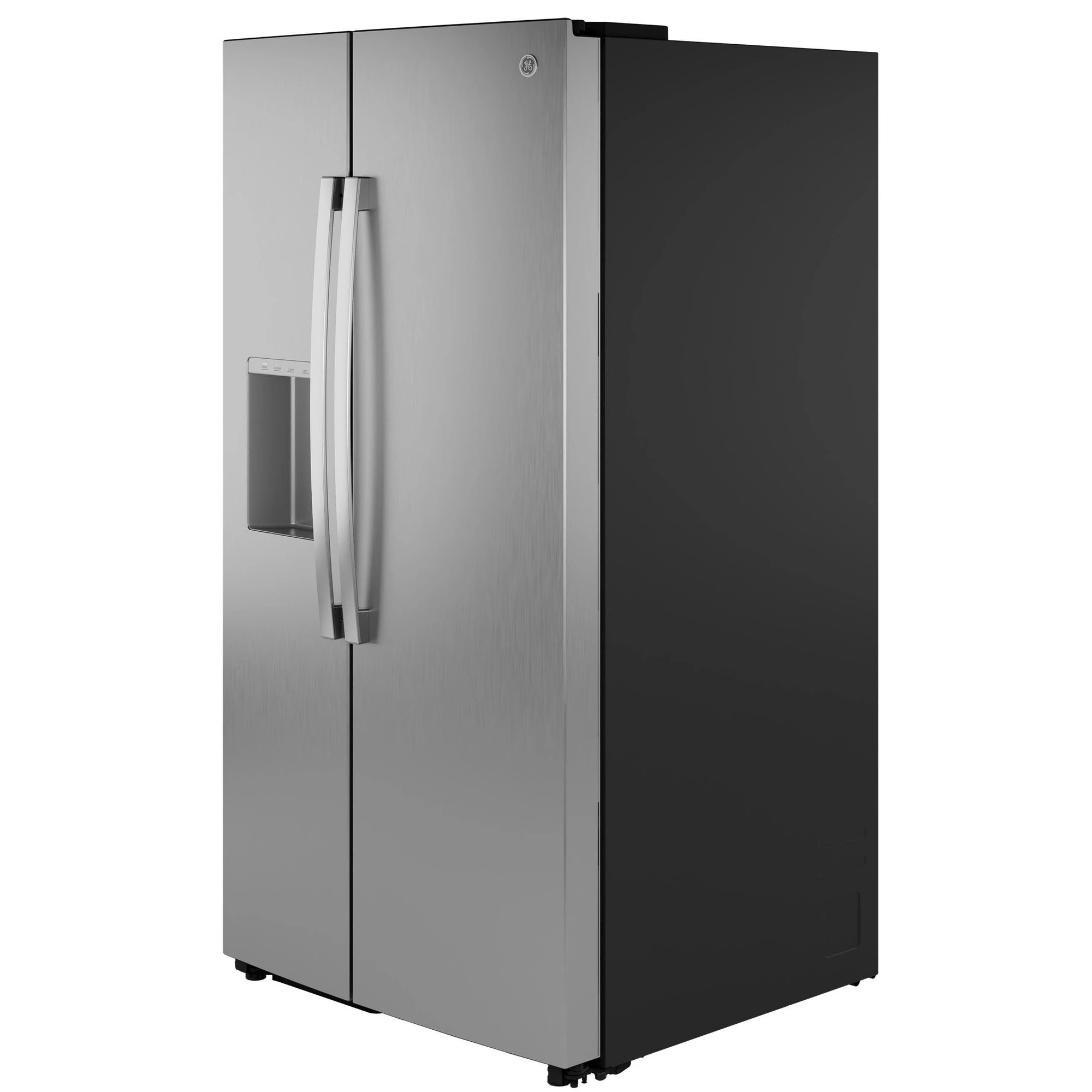 GE® 27.7 Cu. Ft. Side-By-Side Refrigerator with LED Light Walls and Extra Tall Dispenser view 56