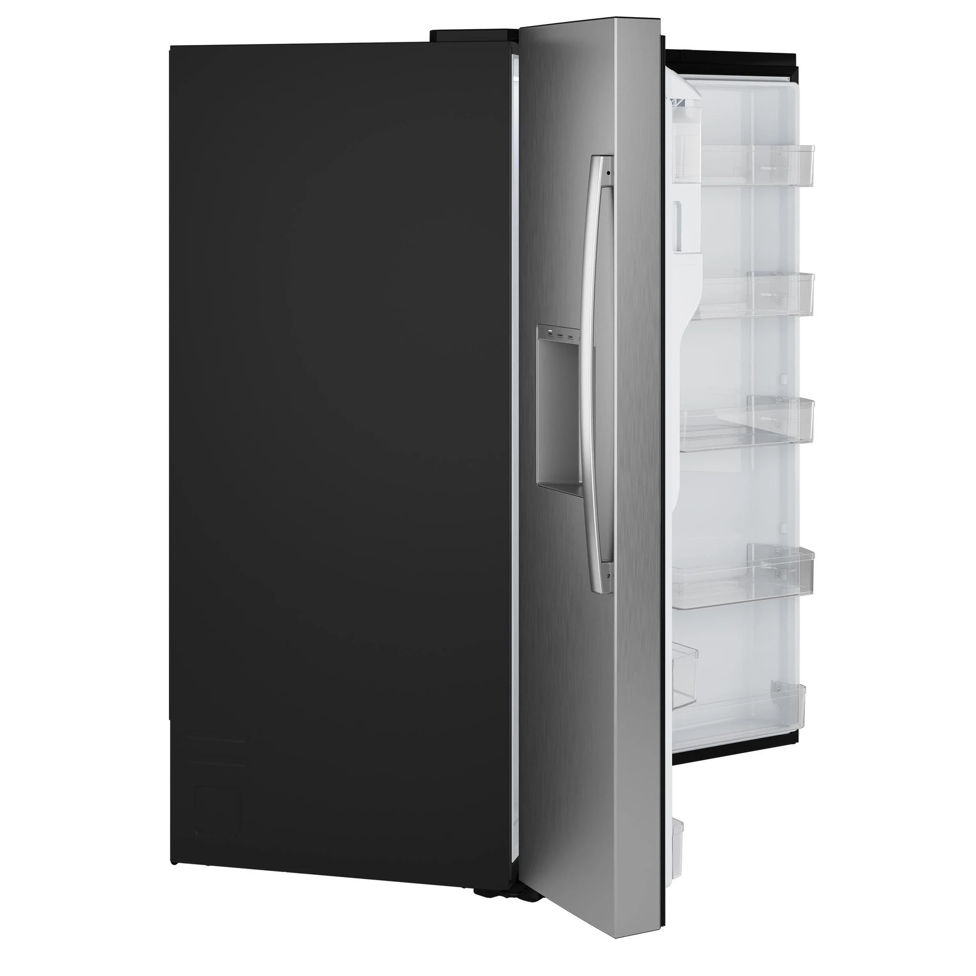 GE® 27.7 Cu. Ft. Side-By-Side Refrigerator with LED Light Walls and Extra Tall Dispenser view 64