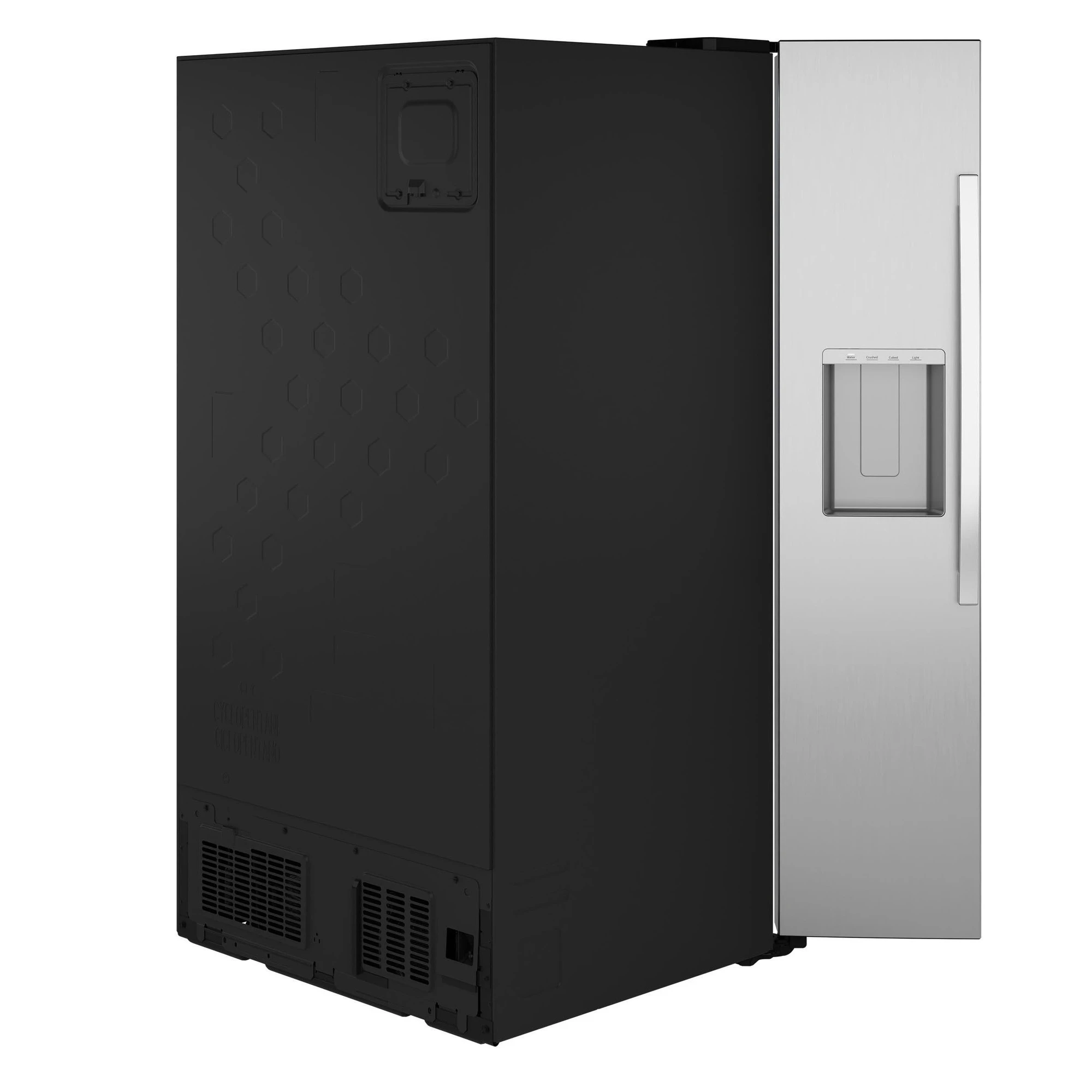 GE® 27.7 Cu. Ft. Side-By-Side Refrigerator with LED Light Walls and Extra Tall Dispenser view 68