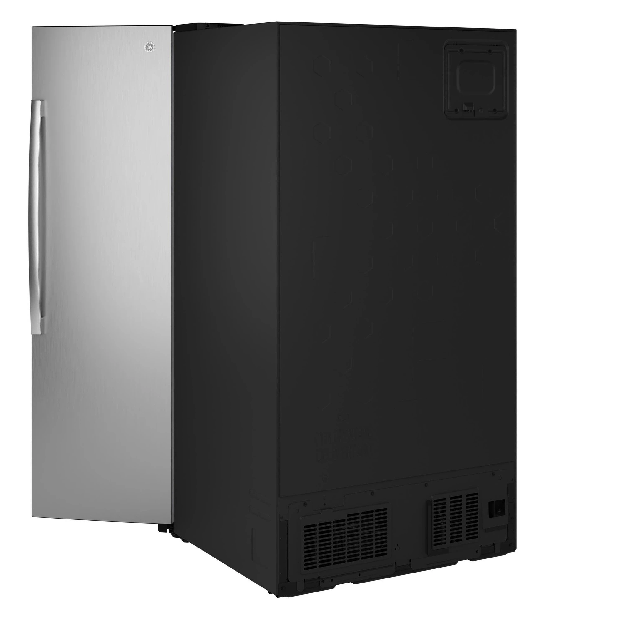 GE® 27.7 Cu. Ft. Side-By-Side Refrigerator with LED Light Walls and Extra Tall Dispenser view 73