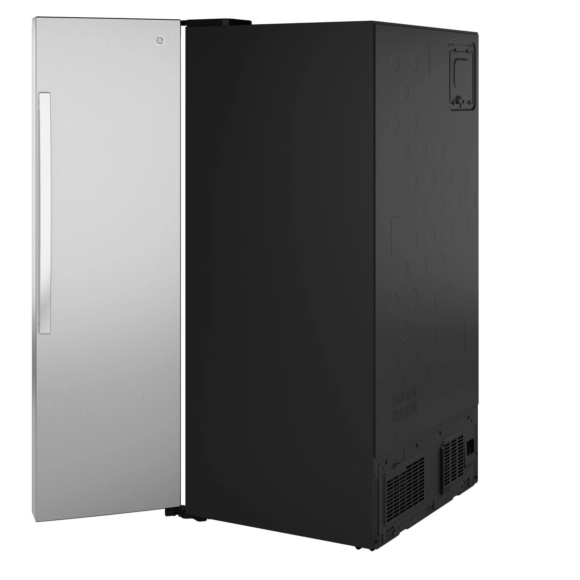 GE® 27.7 Cu. Ft. Side-By-Side Refrigerator with LED Light Walls and Extra Tall Dispenser view 75