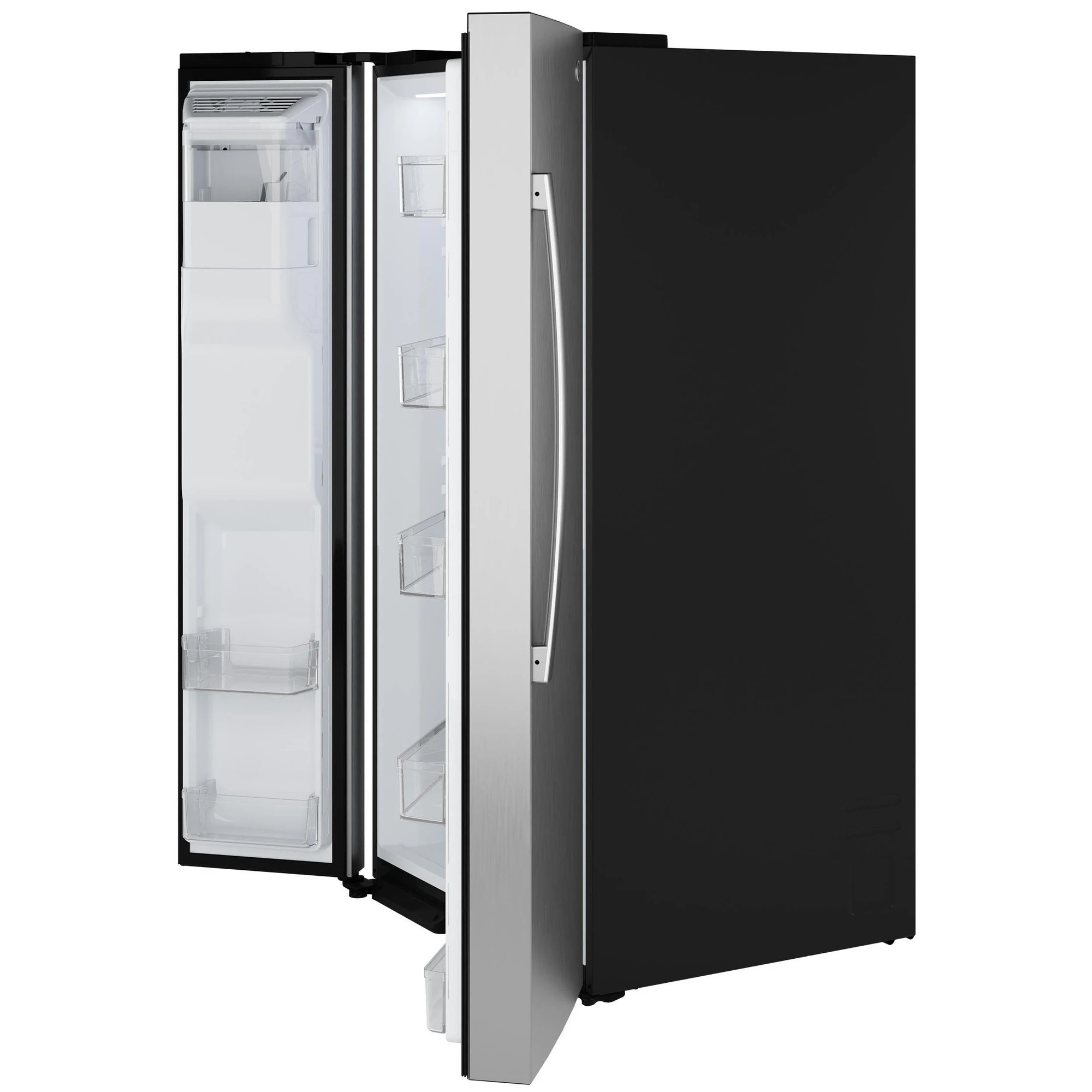 GE® 27.7 Cu. Ft. Side-By-Side Refrigerator with LED Light Walls and Extra Tall Dispenser view 79