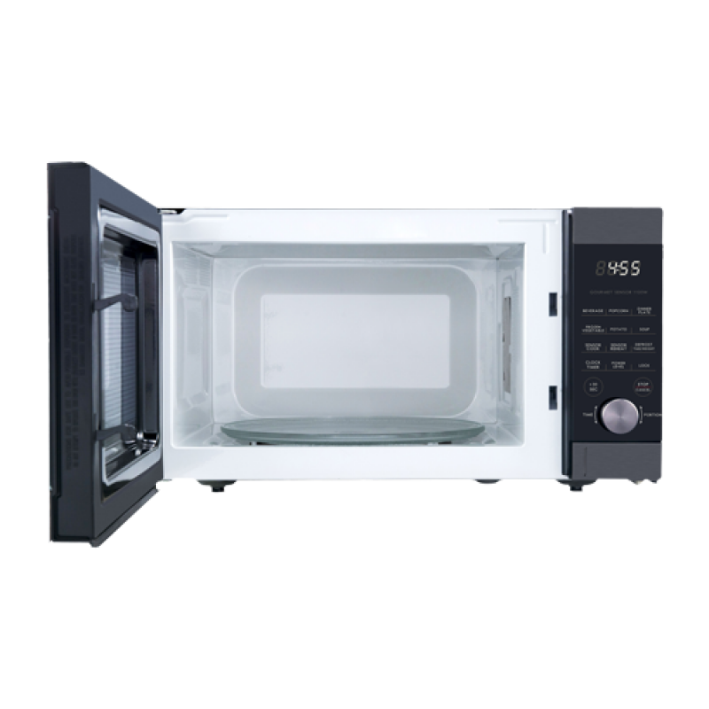 1.4 Cu Ft ExpressWave Sensor Cooking Microwave Oven with an easy-to-use Express Cooking Knob GSWWD14S2S11