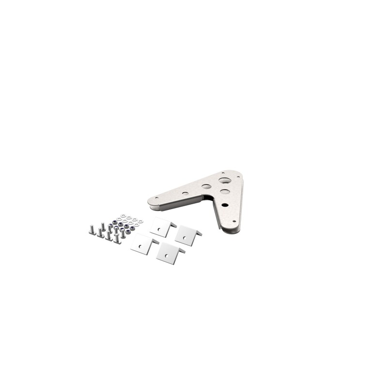 45 degree angle, Flat Roof Mounting Kit GT25CKM45