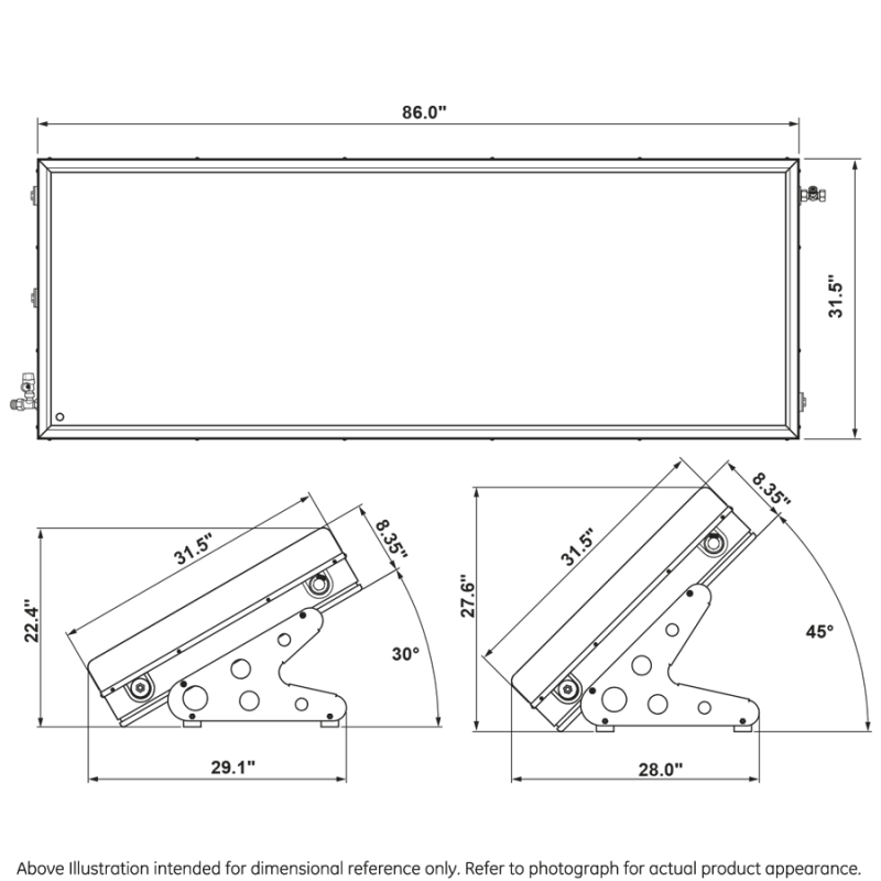 GeoSpring Internal Collector Storage (ICS) Solar Water Heater GT40C10BAM, product image 36 of 37