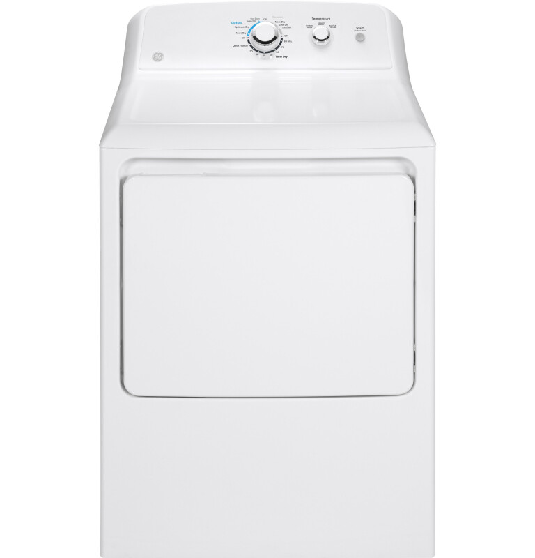 GE 7.2 cu. ft. Capacity aluminized alloy drum Electric Dryer White GTD33EASKWW Picture 1