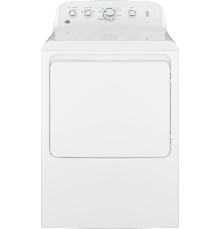 7.2 cu. ft. Capacity aluminized alloy drum Electric Dryer GTD42EASJWW