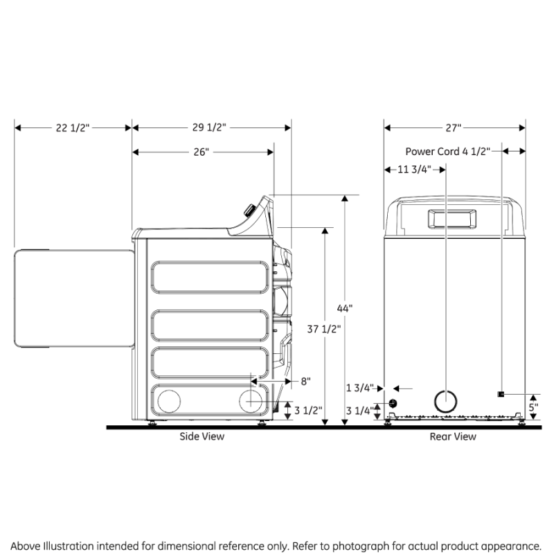 7.2 cu. ft. Capacity aluminized alloy drum Gas Dryer with Sensor Dry view 13
