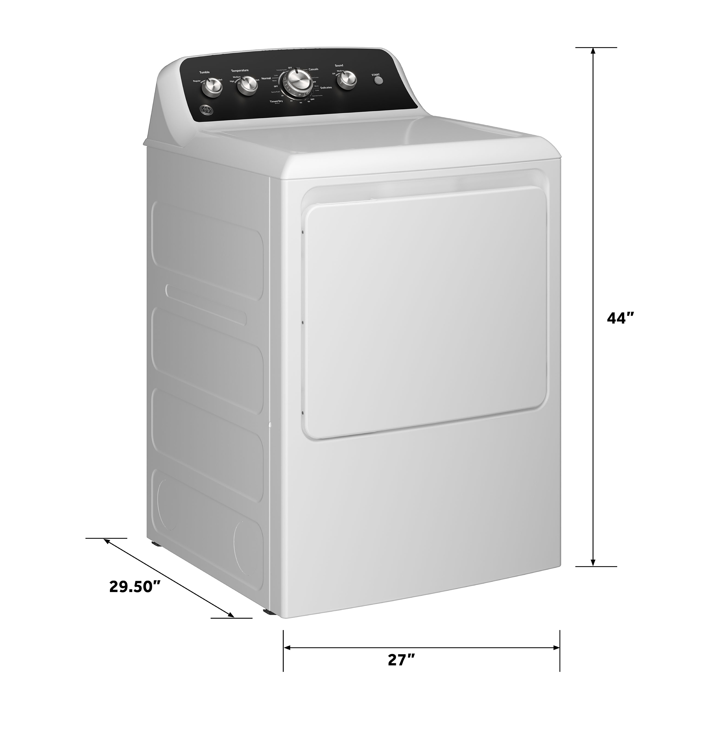 7.2 cu. ft. Capacity Electric Dryer with Up To 120 ft. Venting and Extended Tumble view 16
