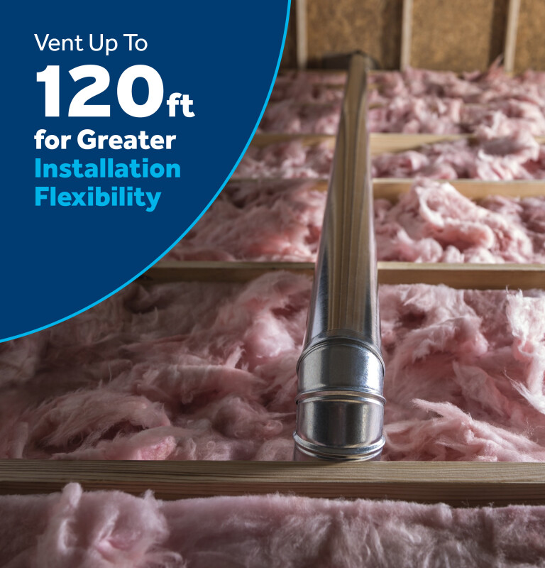 Powerful Venting & Flexible Installation
