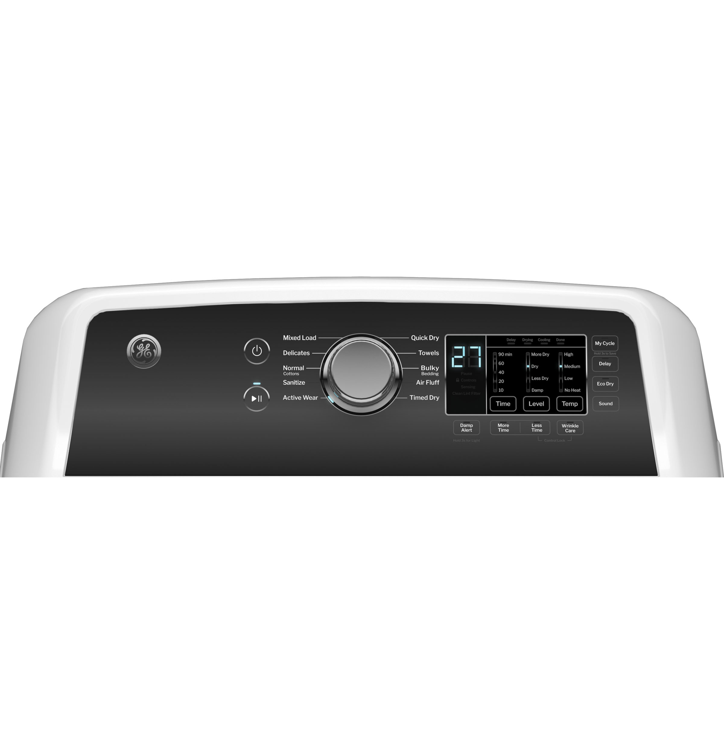 7.4 cu. ft. Capacity Electric Dryer with Up To 120 ft. Venting and Sensor Dry view 24