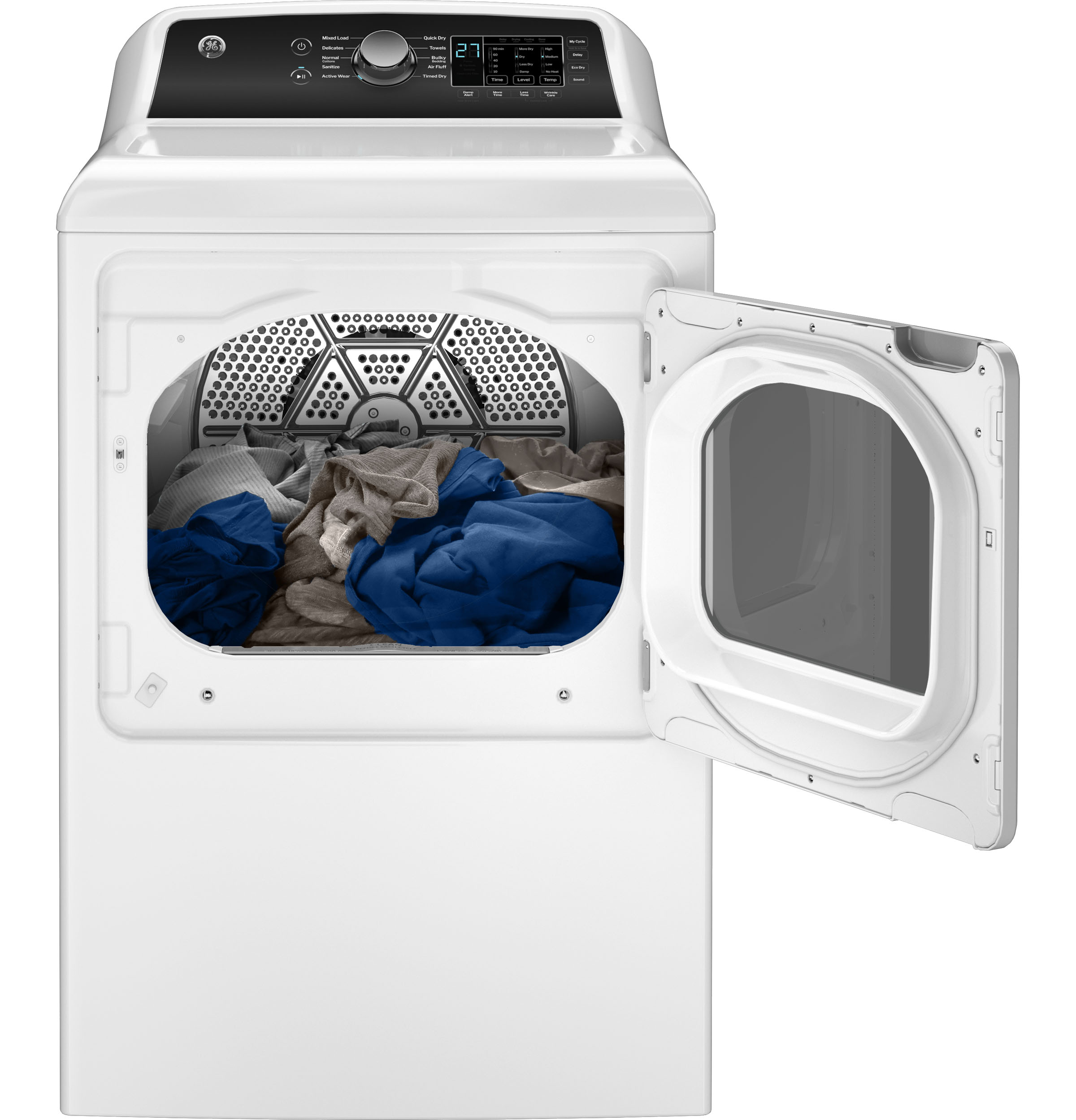 7.4 cu. ft. Capacity Gas Dryer with Up To 120 ft. Venting and Sensor Dry view 22
