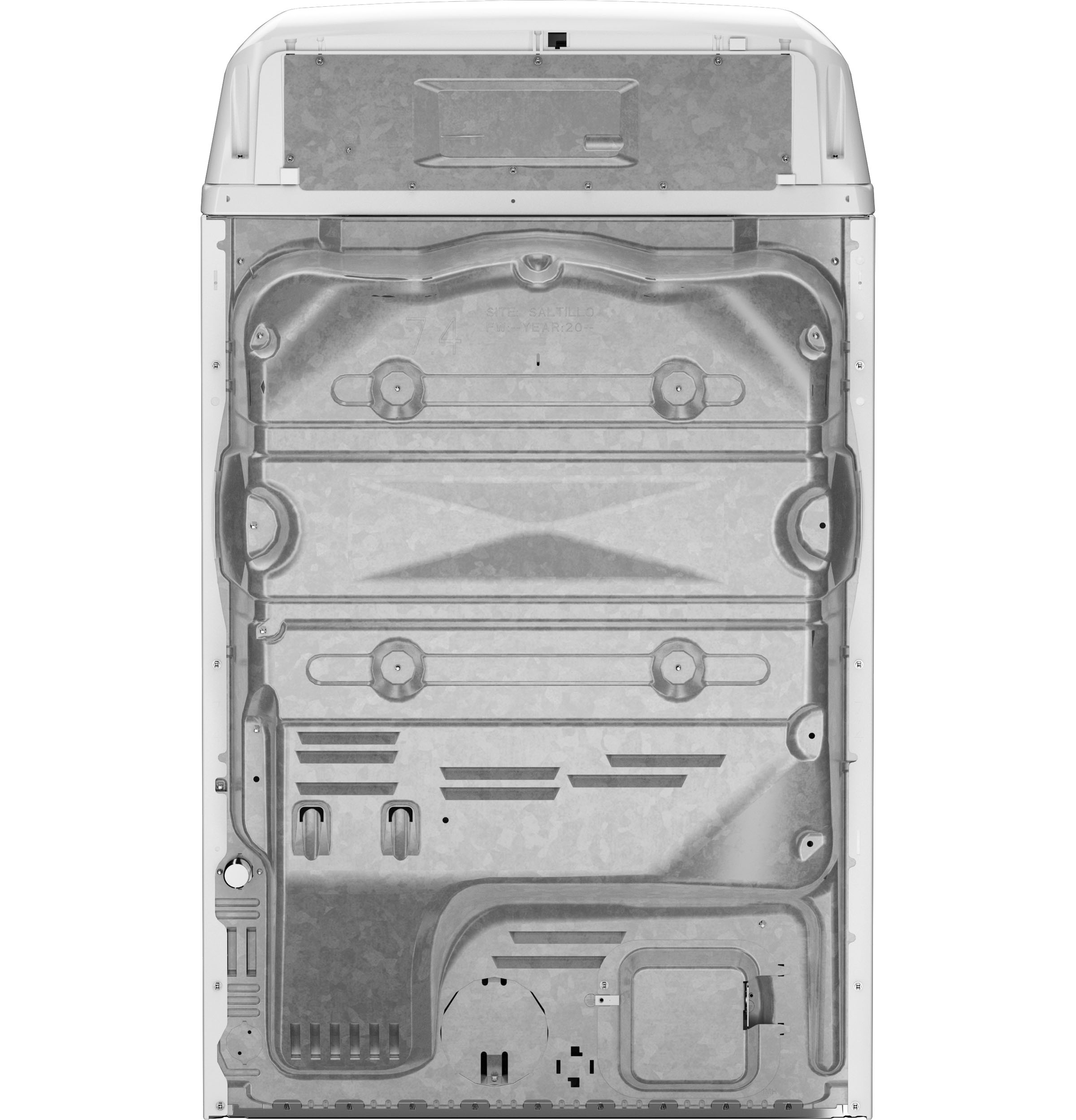 7.4 cu. ft. Capacity Gas Dryer with Up To 120 ft. Venting and Sensor Dry view 19