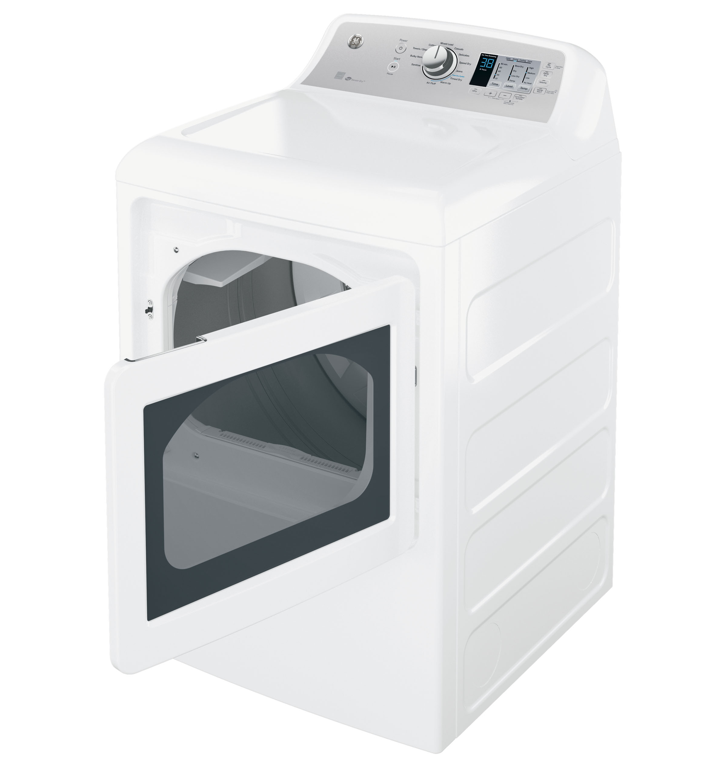 7.4 cu. ft. Capacity aluminized alloy drum Gas Dryer with Sensor Dry GTD65GBSJWS