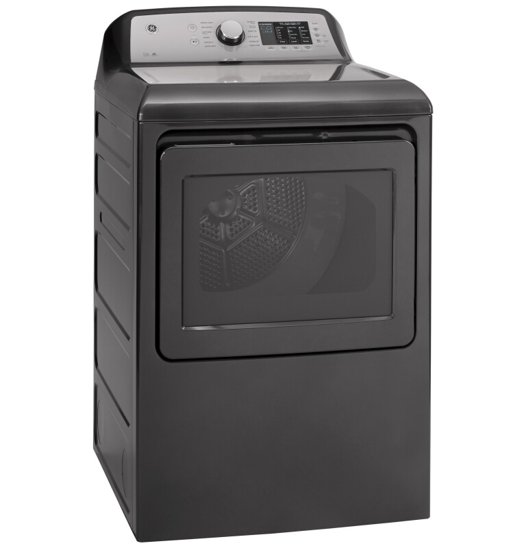 7.4 cu. ft. Capacity aluminized alloy drum Electric Dryer with Sanitize Cycle and Sensor Dry GTD72EBPNDG, product image 2 of 14
