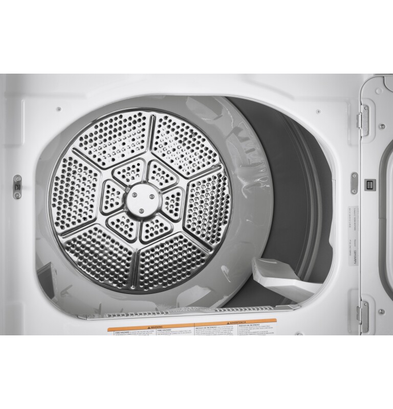 7.4 cu. ft. Capacity Smart aluminized alloy drum Electric Dryer with HE Sensor Dry GTD75ECSLWS