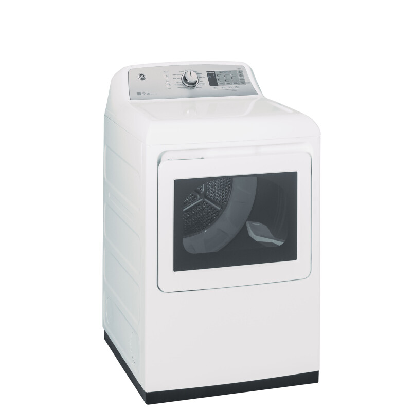 7.4 cu. ft. Capacity Smart aluminized alloy drum Electric Dryer with HE Sensor Dry GTD75ECSLWS