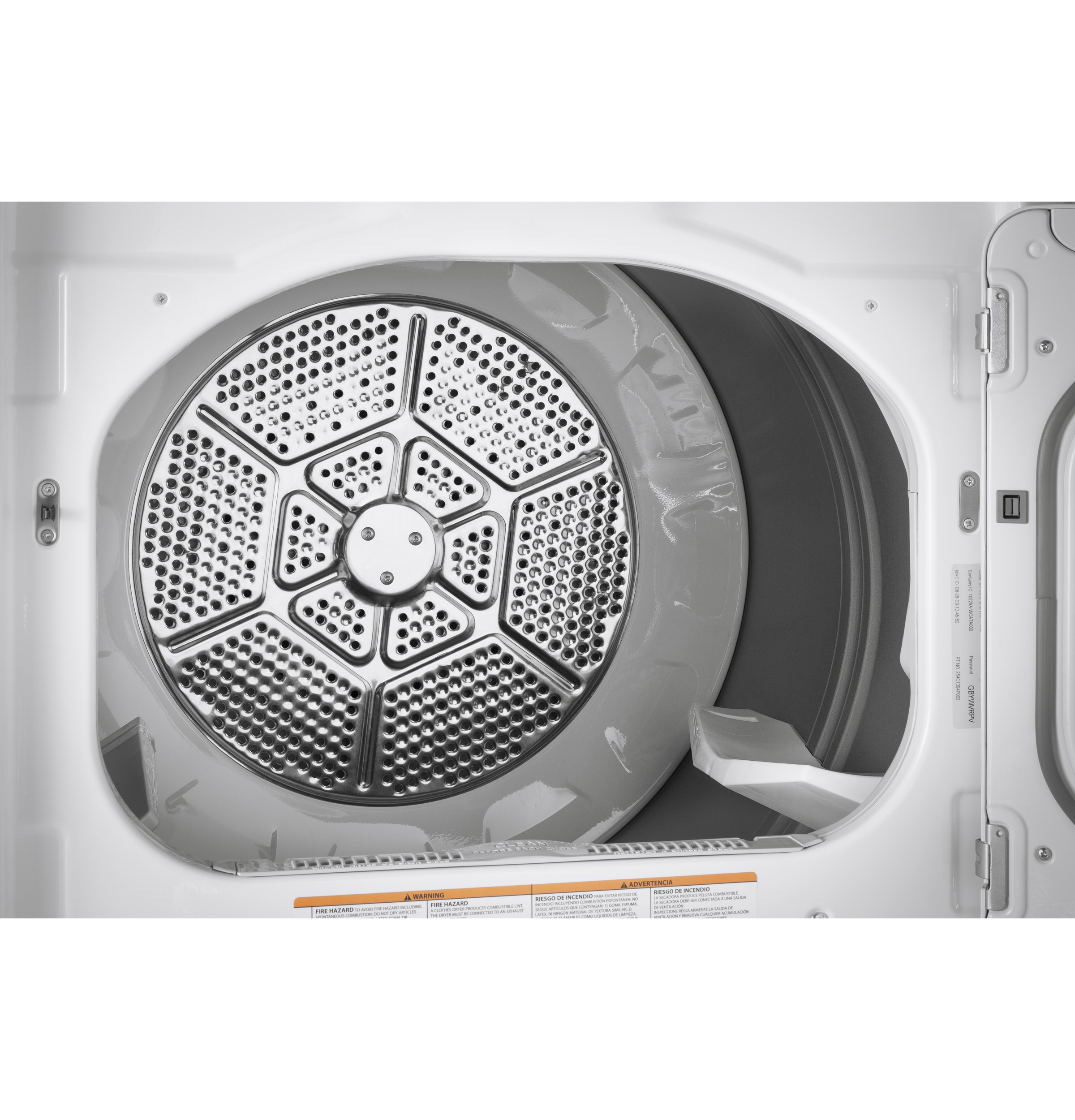 7.4 cu. ft. Capacity Smart aluminized alloy drum Gas Dryer with HE Sensor Dry GTD75GCSLWS