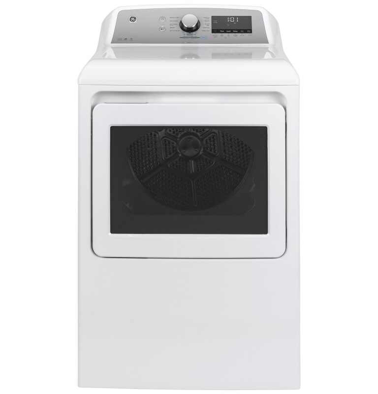 7.4 cu. ft. Capacity Smart aluminized alloy drum Electric Dryer with Sanitize Cycle and Sensor Dry GTD84ECSNWS