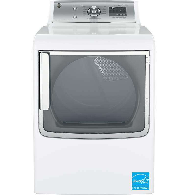 7.8 cu. ft. capacity electric dryer with stainless steel drum and steam GTD86ESSJWS, product image 4 of 13