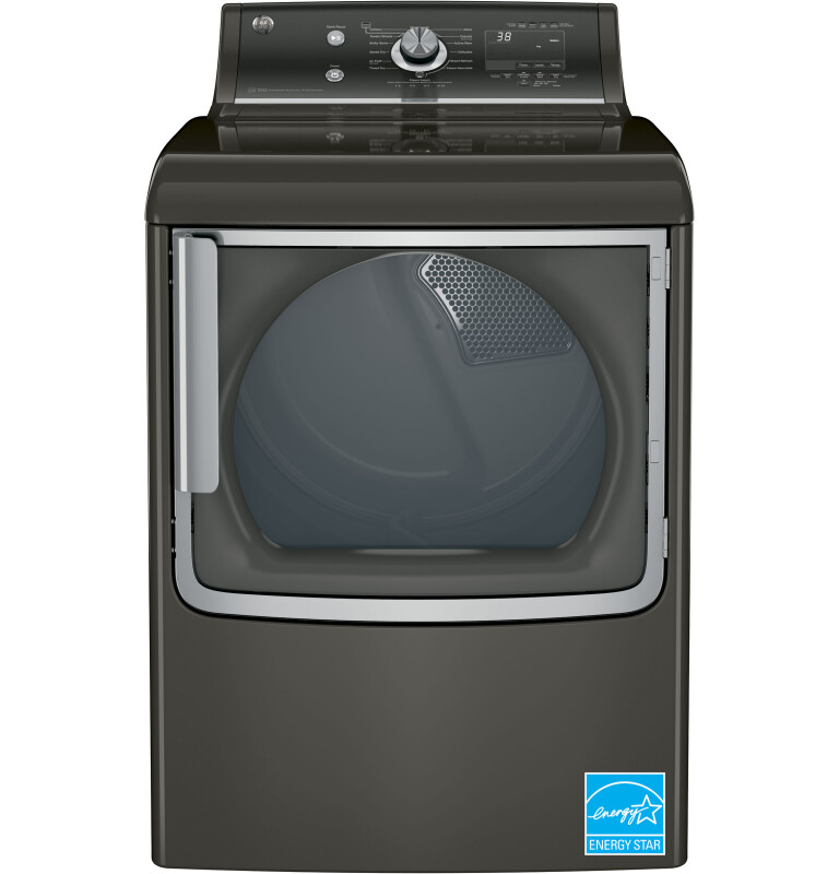 7.8 cu. ft. capacity gas dryer with stainless steel drum and steam GTD86GSPJMC