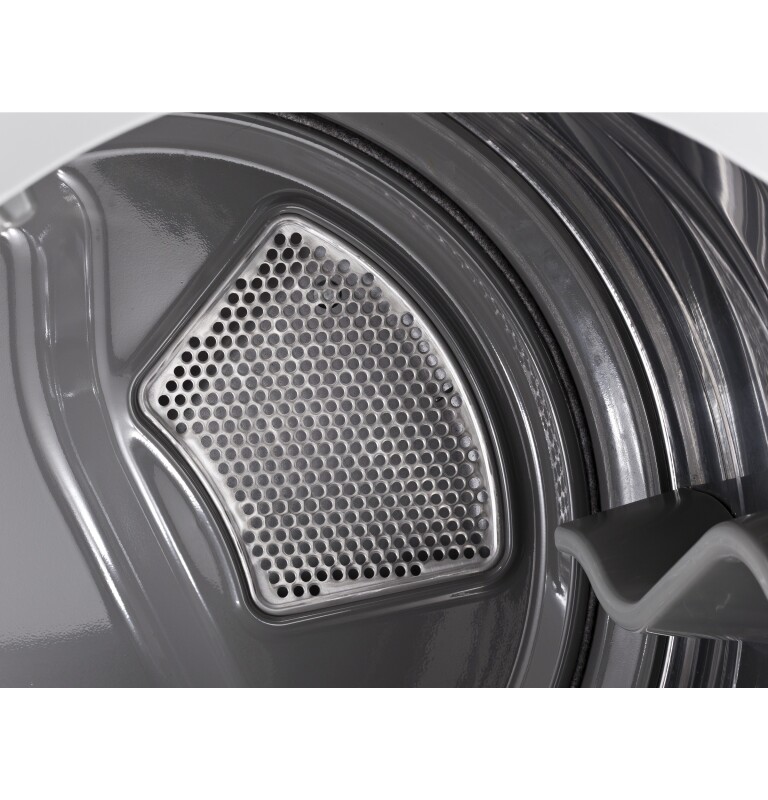 7.8 cu. ft. capacity gas dryer with stainless steel drum and steam GTD86GSPJMC