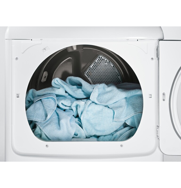 7.8 cu. ft. capacity gas dryer with stainless steel drum and steam GTD86GSSJWS