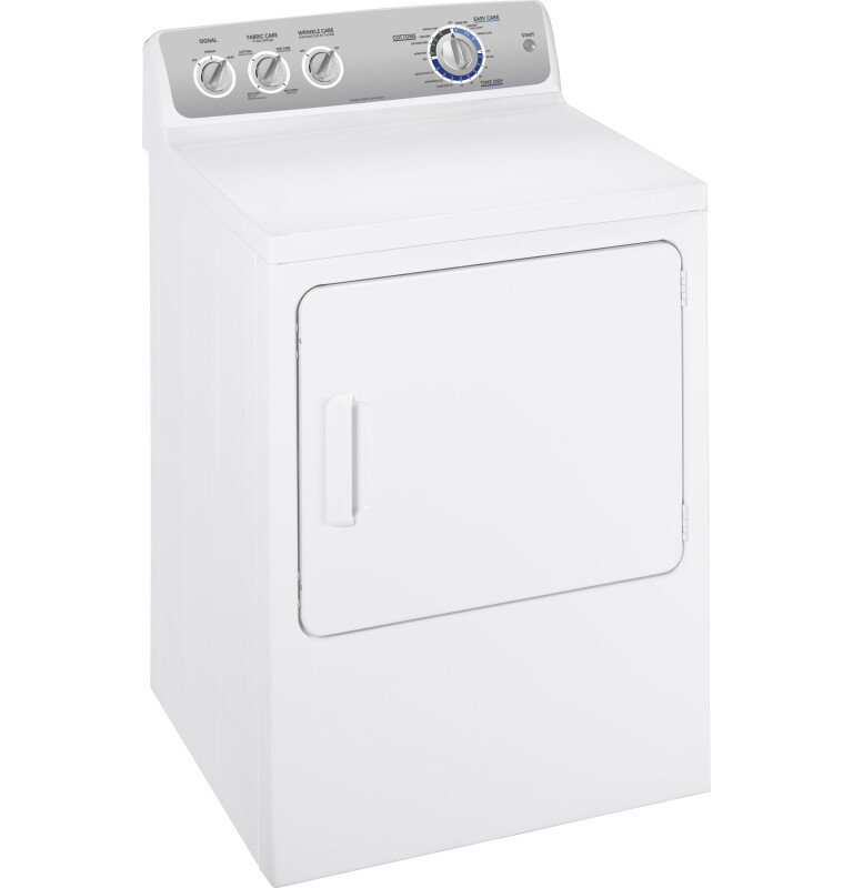 Long Vent 7.0 Cu. Ft. DuraDrum Electric Dryer GTDL310EMWS