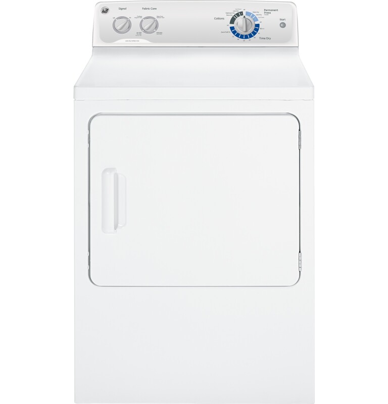 GE 6.8 cu. ft. capacity Dura Drum electric dryer White GTDP200EFWS Picture 1