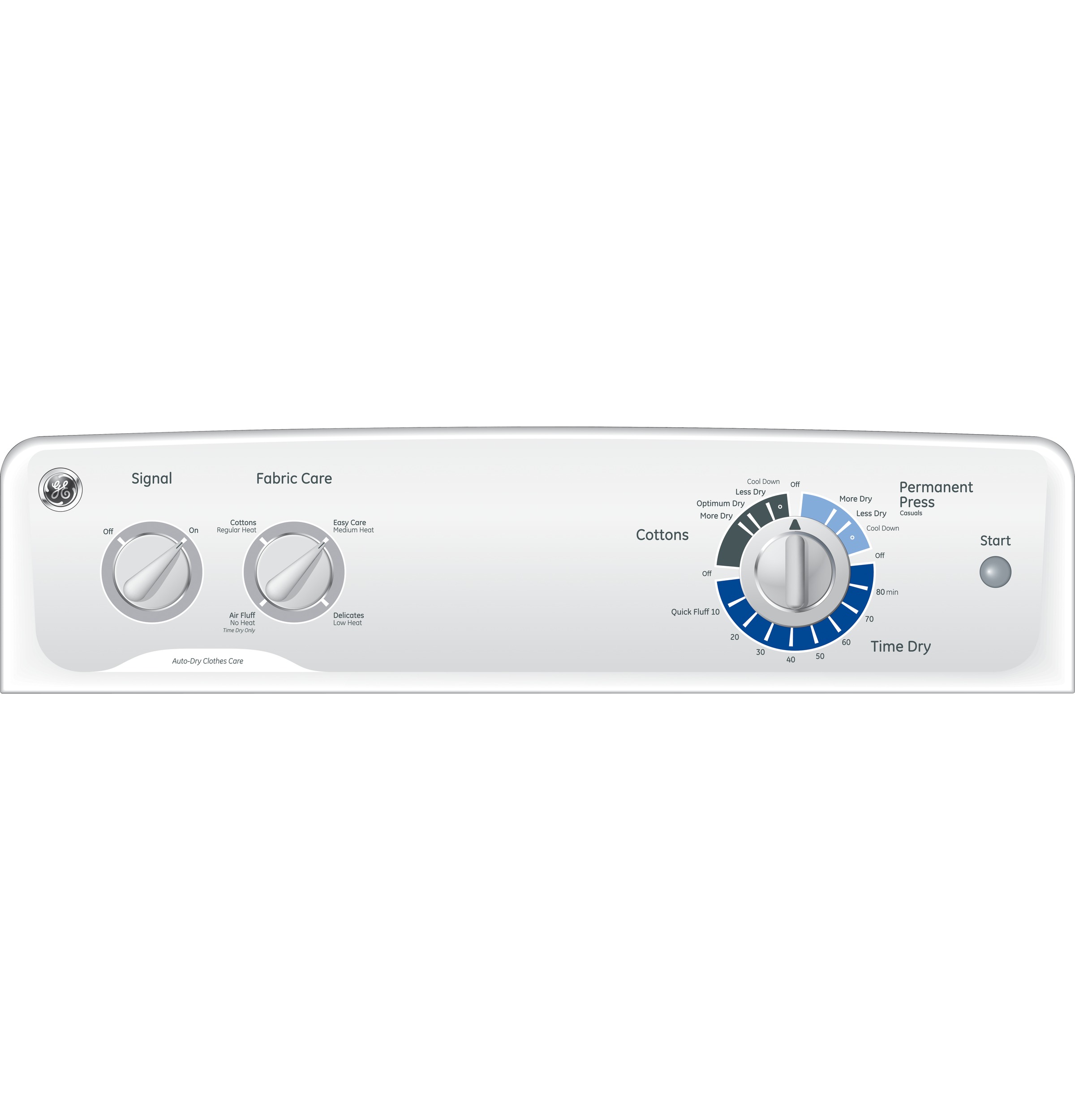 6.8 cu. ft. capacity Dura Drum electric dryer GTDP200EFWS, product image 2 of 6