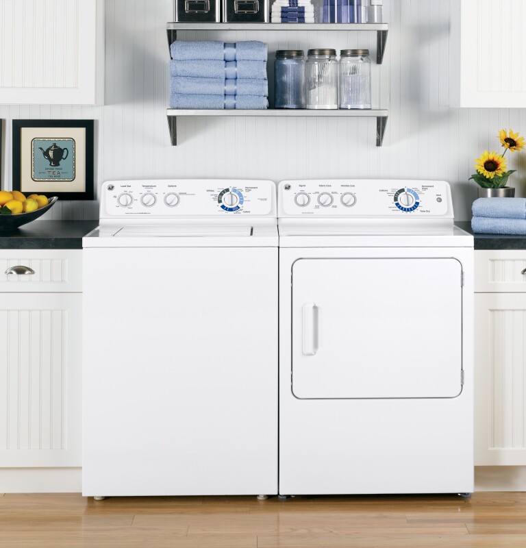 7.0 cu. ft. capacity Dura Drum electric dryer GTDP280EDWW