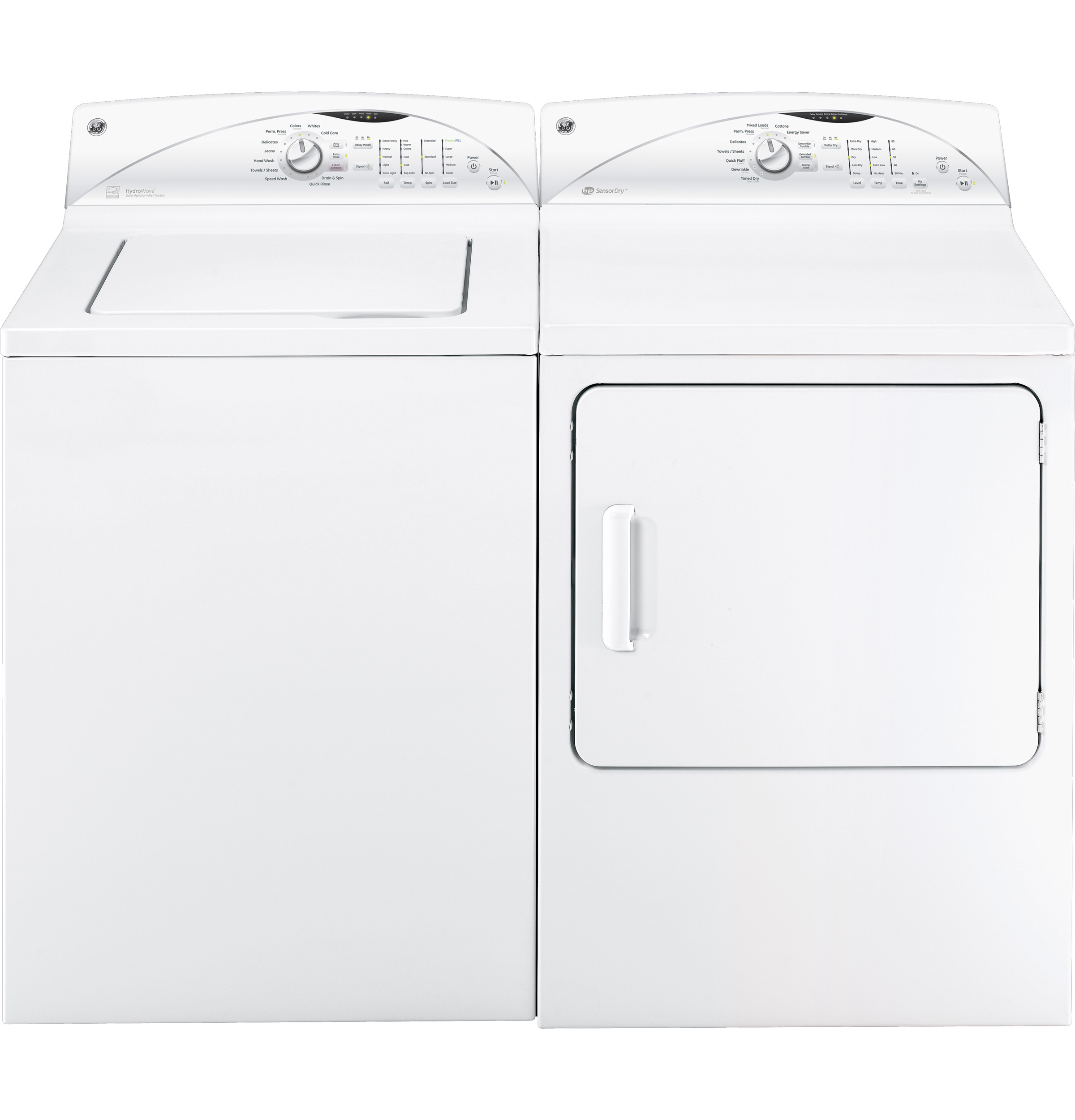 7.0 cu. ft. capacity Dura Drum electric dryer with HE SensorDry GTDP520EDWW, product image 3 of 5