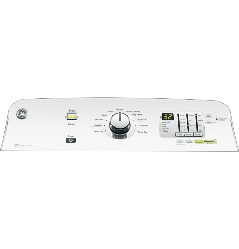 7.8 cu. ft. capacity gas dryer GTDP740GDWW, product image 2 of 7