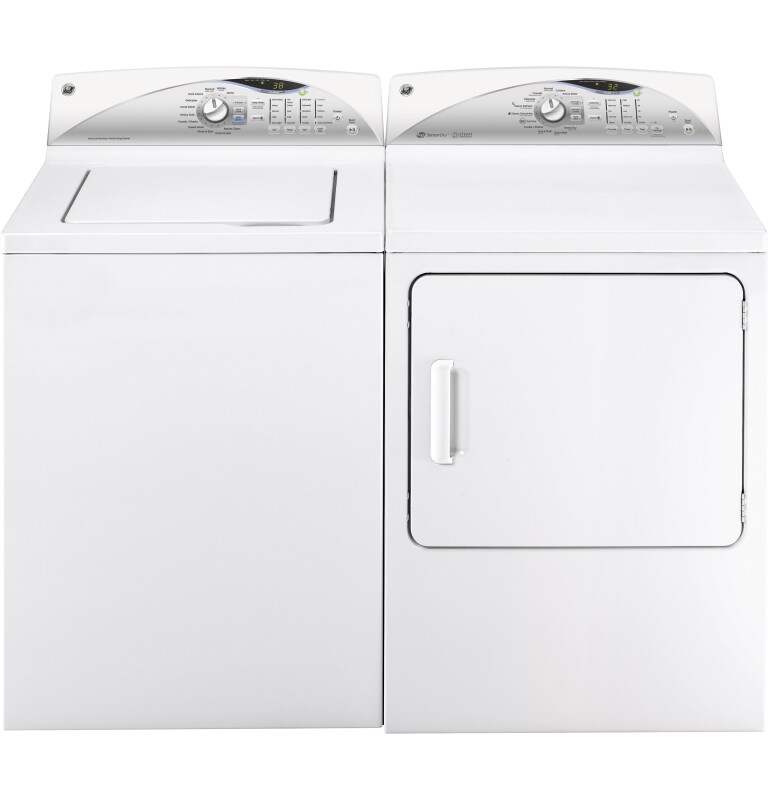 7.0 cu. ft. capacity gas dryer with steam and HE Sensor Dry GTDS560GFWS, product image 3 of 7
