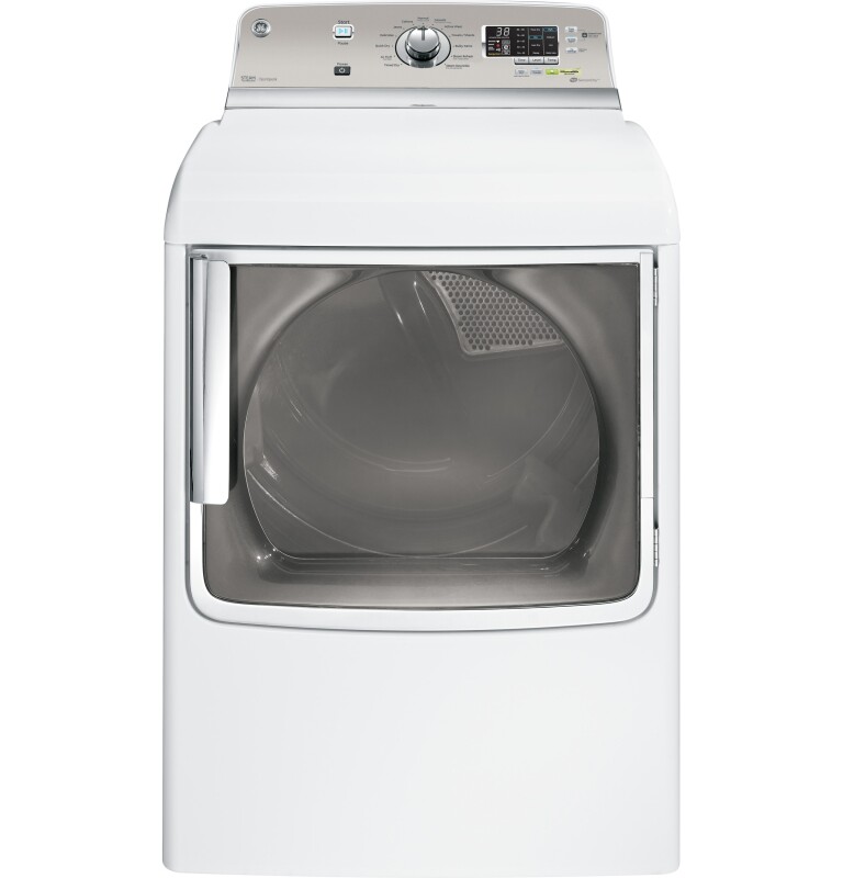7.8 cu. ft. capacity gas dryer with stainless steel drum and steam GTDS820GDWS