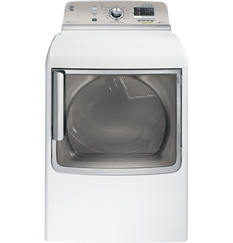 7.8 cu. ft. capacity gas dryer with stainless steel drum and steam GTDS850GDWS