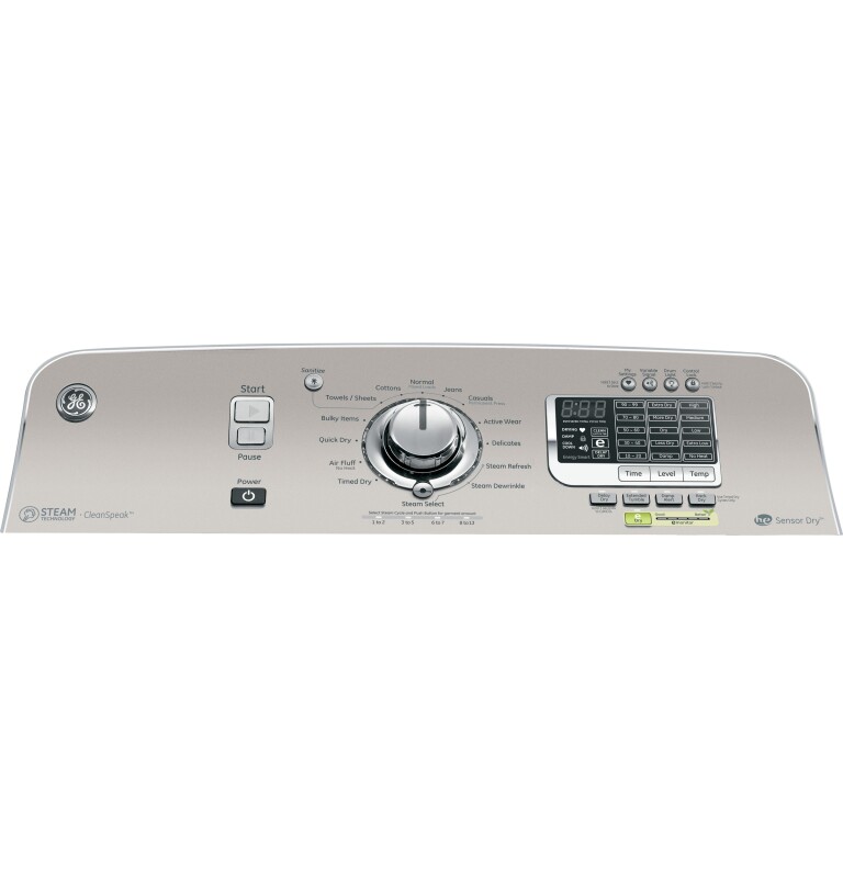 7.8 cu. ft. capacity gas dryer with stainless steel drum and steam GTDS850GDWS, product image 2 of 21