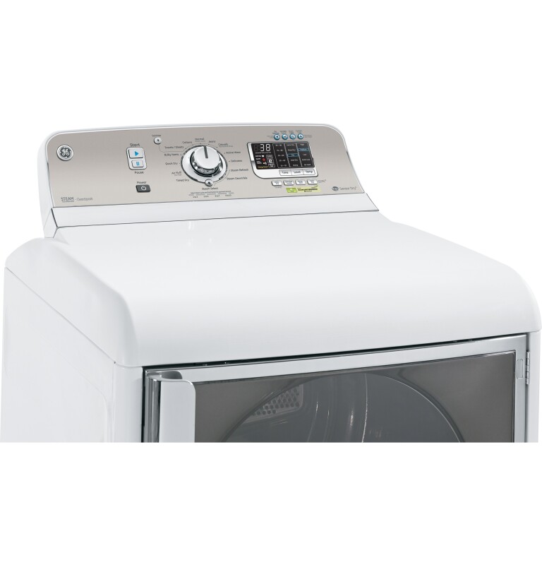 7.8 cu. ft. capacity gas dryer with stainless steel drum and steam GTDS850GDWS, product image 11 of 21