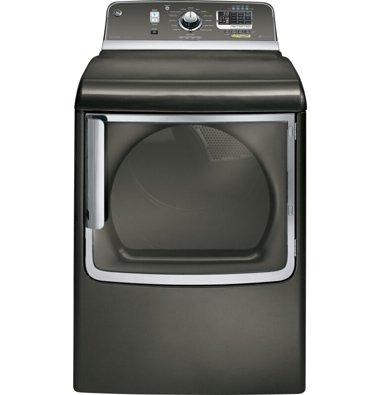 7.8 cu. ft. capacity electric dryer with stainless steel drum and steam GTDS855EDMC